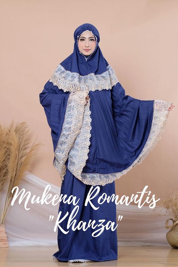 Mukena Romantis Khanza Navy Jasa Landingpage Mukena Romantis Khanza Navy Jasa Landingpage