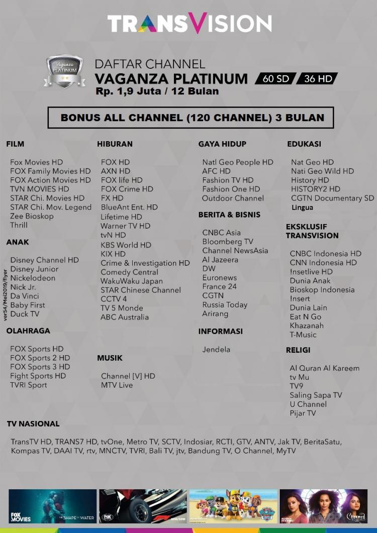 Daftar-transvision-vaganza-platinum
