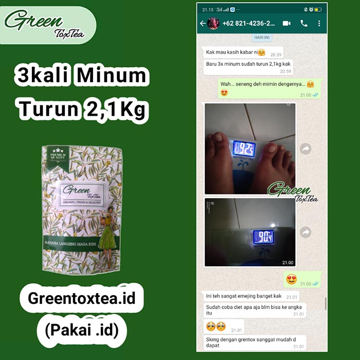 Testimoni GreenTozTea Jasa Landing Page 2