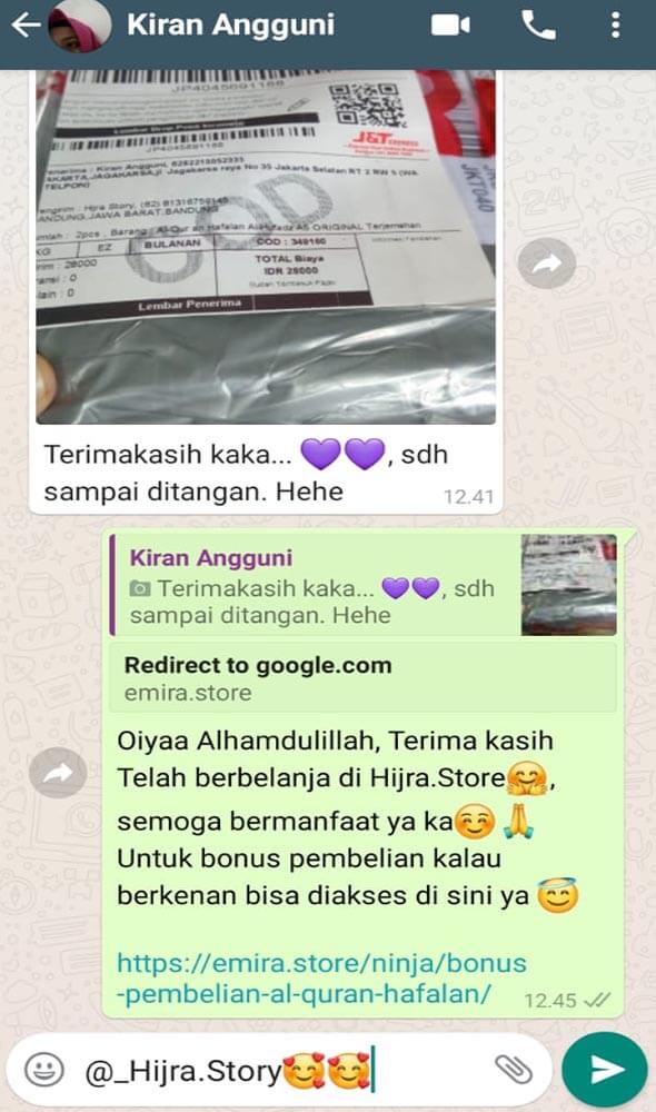 Testimoni Pelanggan Emira Jasa Landingpage 11