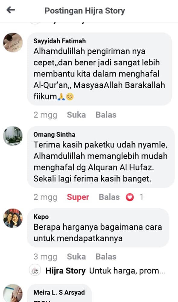 Testimoni Pelanggan Emira Jasa Landingpage 2