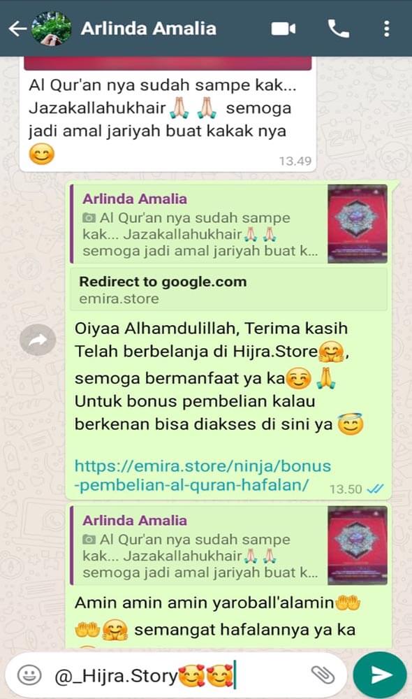 Testimoni Pelanggan Emira Jasa Landingpage 6