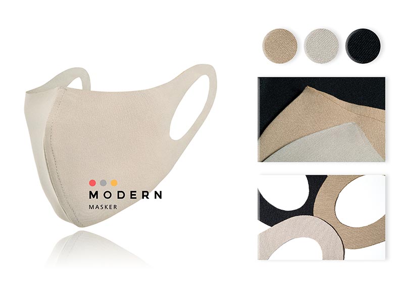 Produk Modern Masker Warna Abu abu Jasa Landing Page 1