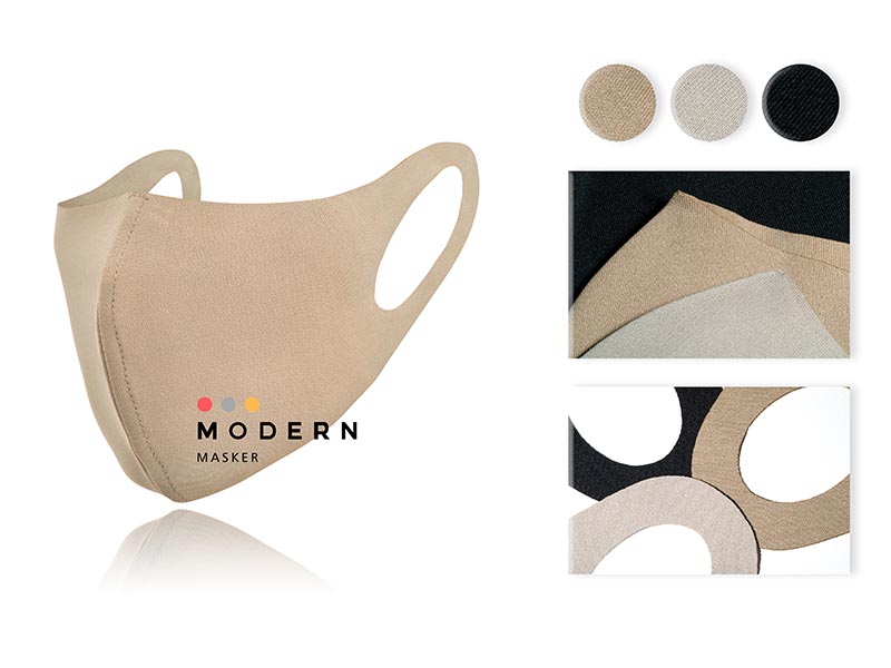 Produk Modern Masker Warna Coklat Jasa Landing Page 1