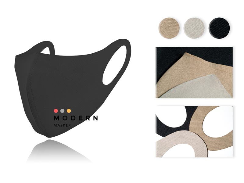 Produk Modern Masker Warna Hitam Jasa Landing Page 3