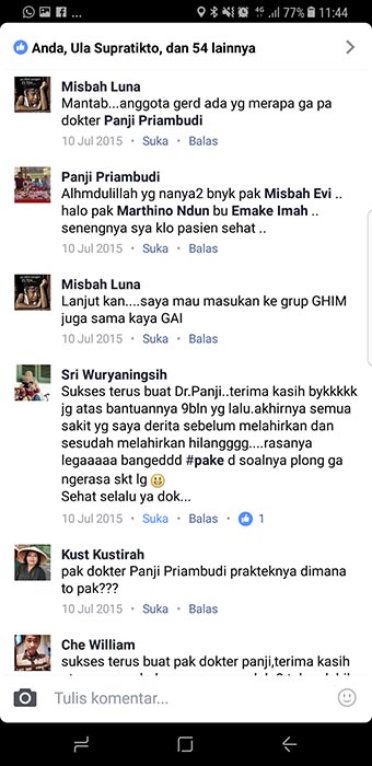 Testimoni Klinik Wasir Safute Prabeswari Jasa Landingpage 1 Testimoni Klinik Wasir Safute Prabeswari Jasa Landingpage 1