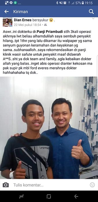 Testimoni Klinik Wasir Safute Prabeswari Jasa Landingpage 5 Testimoni Klinik Wasir Safute Prabeswari Jasa Landingpage 5