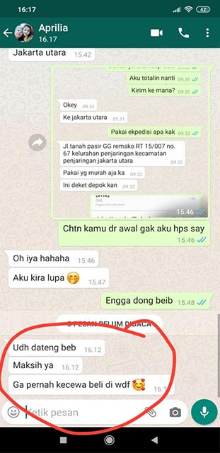 Testimoni WD Fashion Jasa Landingpage 10