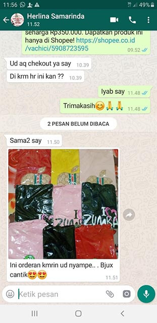 Testimoni WD Fashion Jasa Landingpage 22