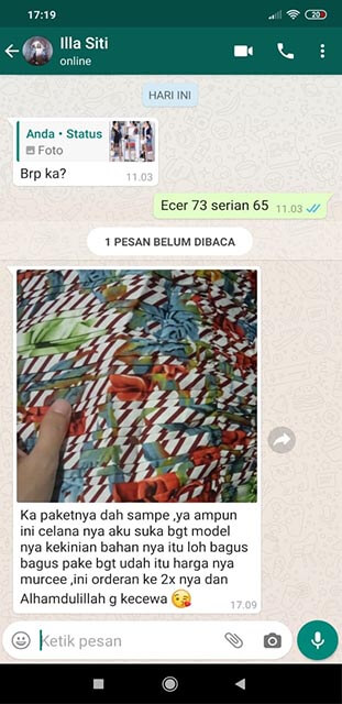 Testimoni WD Fashion Jasa Landingpage 5