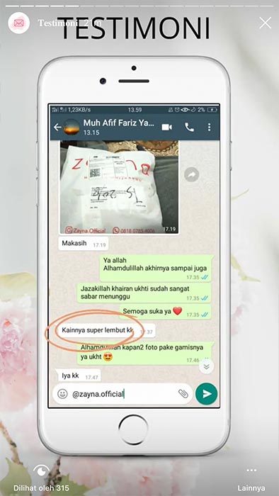 Testimoni Zayna Jasa Landing Page 8 Testimoni Zayna Jasa Landing Page 8