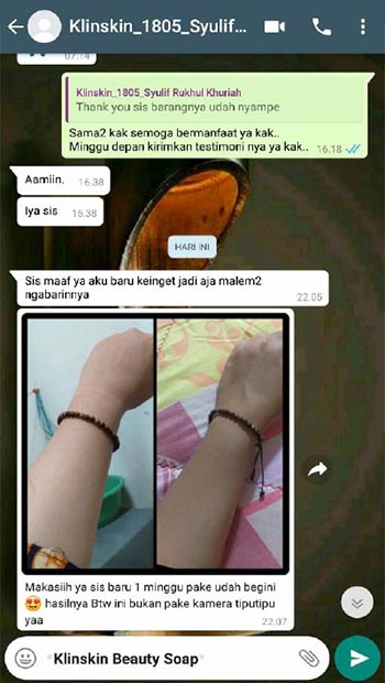 Testimoni KlinSkin Bodycare Jasa Landing Page 2