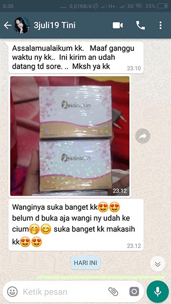Testimoni KlinSkin Bodycare Jasa Landing Page 4